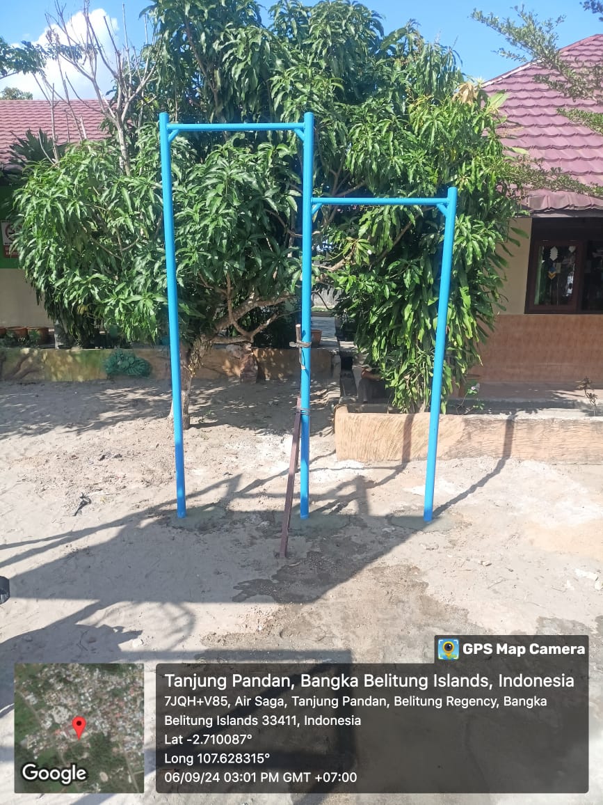 Pemasangan Tiang Pull Up